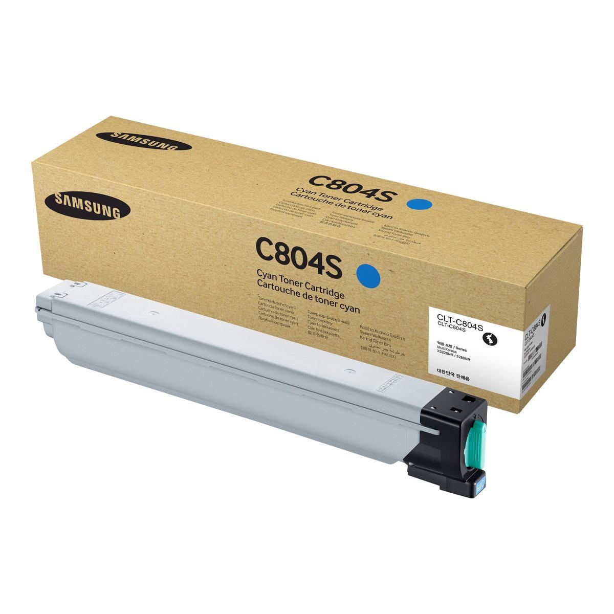 Toner Originale (CLT-C804S, SS546A) Samsung MultiXpress SL-X3220NR (15K) CIANO