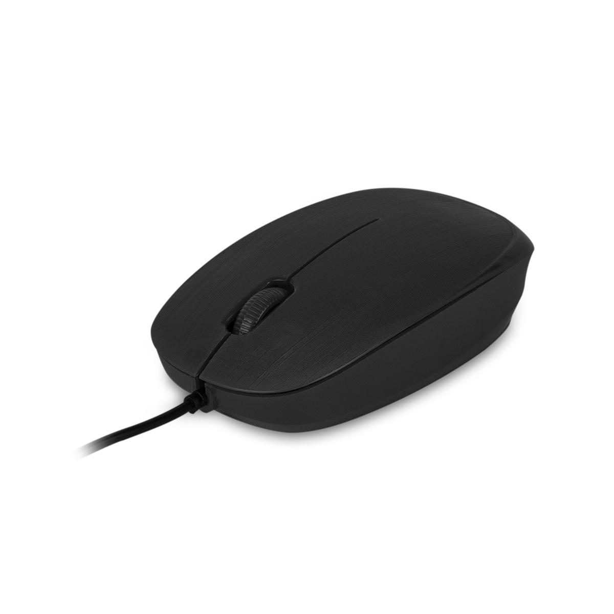 NGS Flame Mouse USB 1000dpi - 3 pulsanti - Uso ambidestro - Colore nero