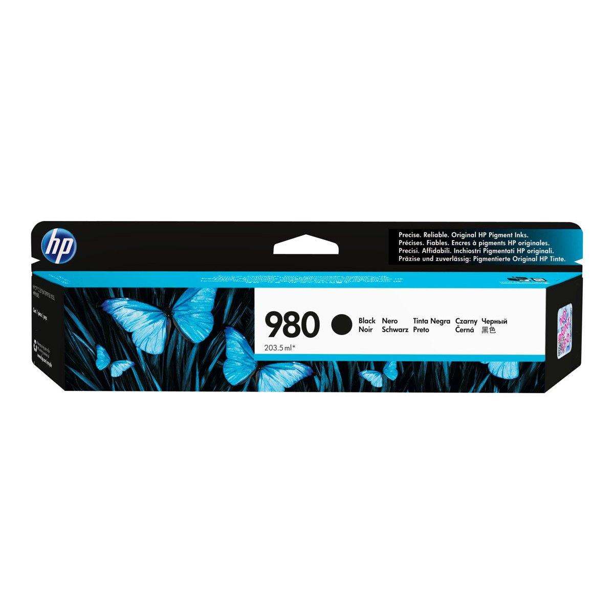 Cartuccia Originale (D8J10A, 980BK) per Hp OfficeJet Enterprise Color X555dn (10K) NERO