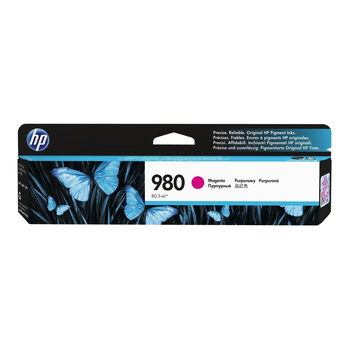Cartuccia Originale (D8J08A, 980M) per Hp OfficeJet Enterprise Color X555dn (6,6K) MAGENTA