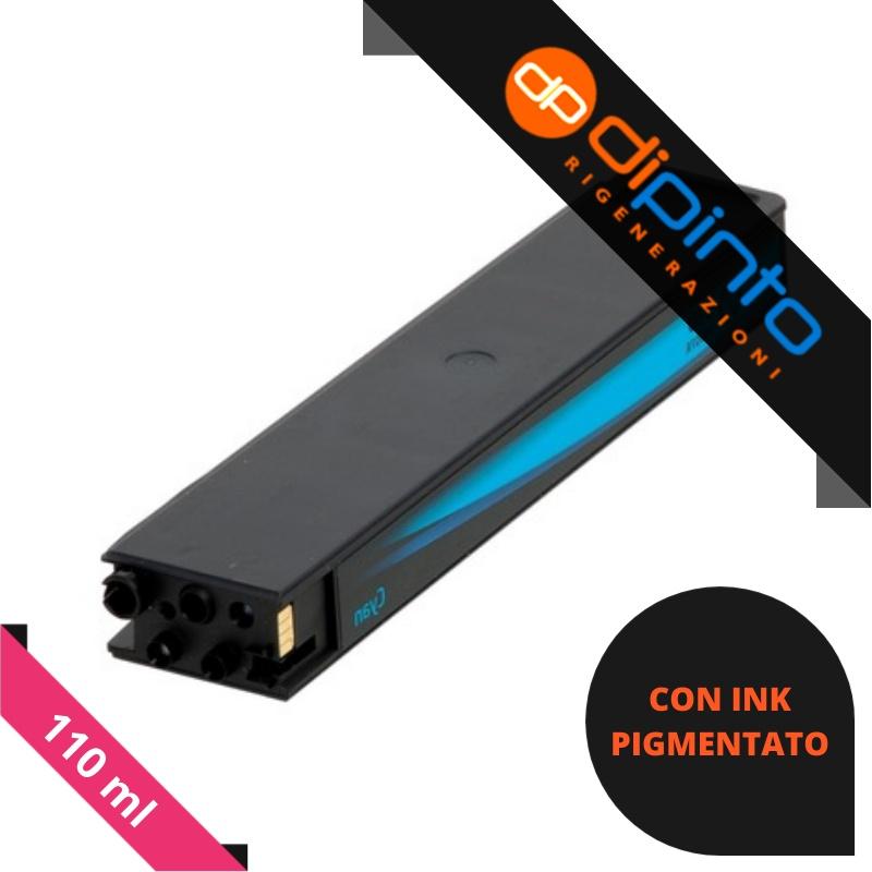 Cartuccia Compatibile (D8J07A, 980C) per Hp OfficeJet Enterprise Color X555dn (120ml) (6,6K) CIANO