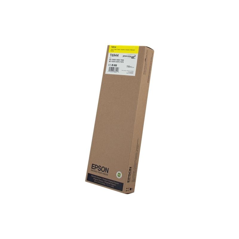 Cartuccia Plotter Originale (C13T694400) Epson SC-T3000 (700ml) GIALLO