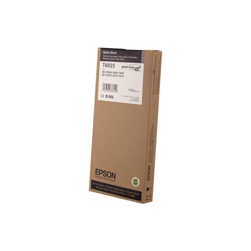 Cartuccia Plotter Originale (C13T692500, T6925) Epson SC-T3000 (110ml) NERO OPACO