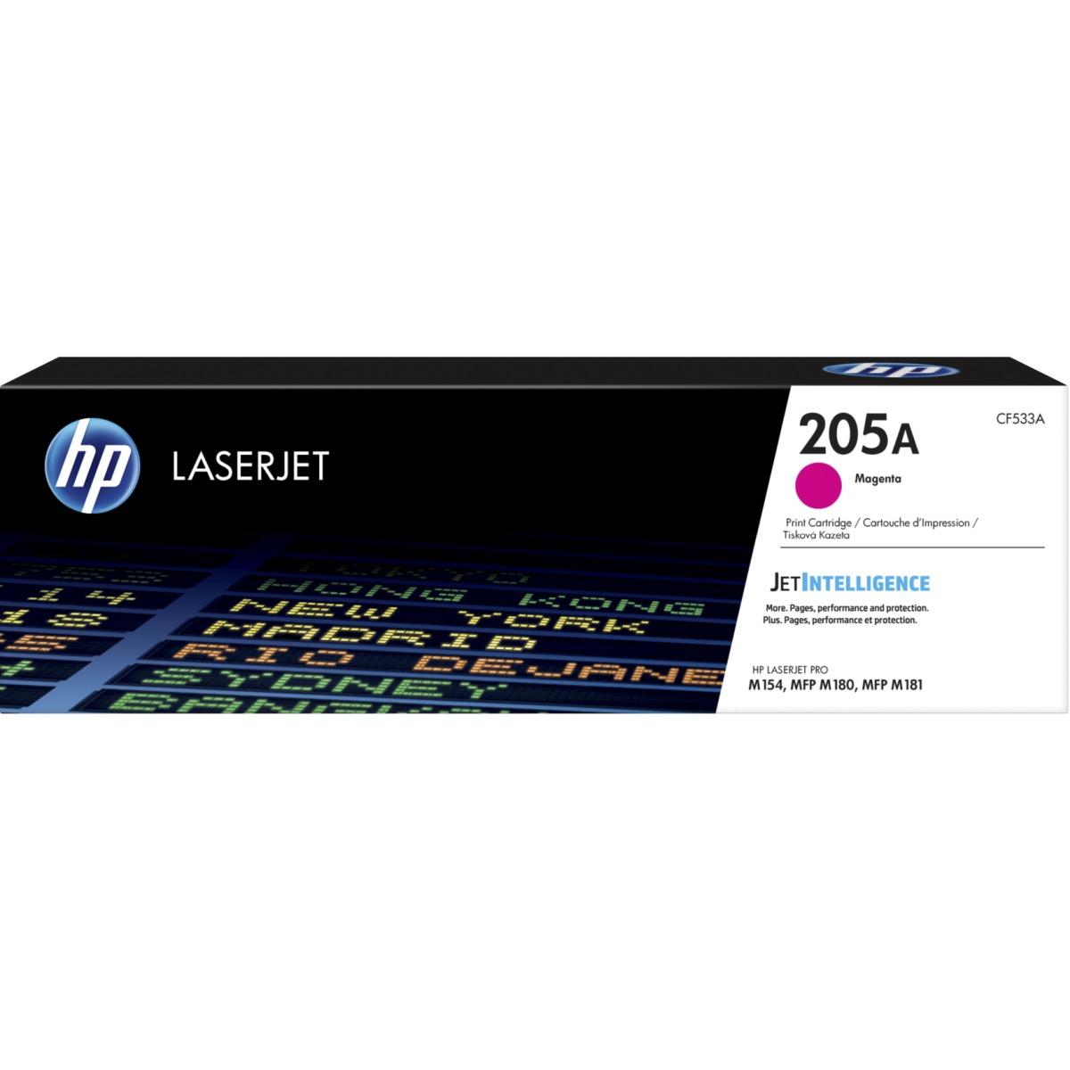 Toner Originale (CF533A, 205A) HP Color LaserJet Pro MFP M180n (0,9K) MAGENTA