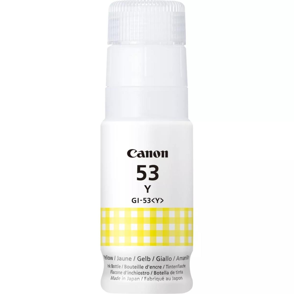 Inchiostro Originale (GI-53Y, 4690C001) CANON Pixma G550 (3,8K) GIALLO