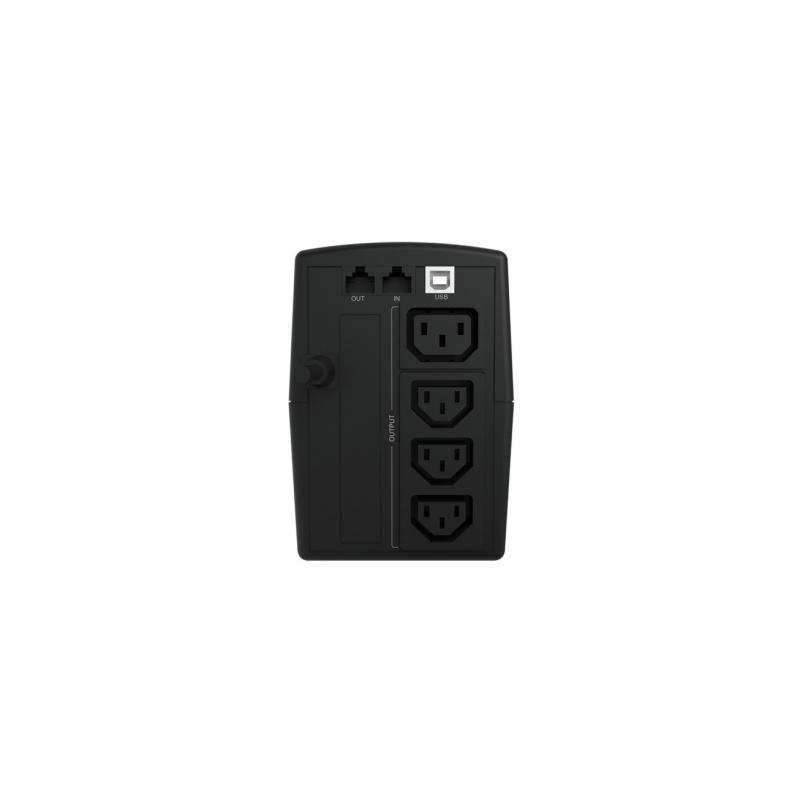 GRUPPO DI CONTINUITA' Conceptronic Zeus UPS 1200VA 720W - 2 batterie 12V / 7Ah - 6 spine IEC