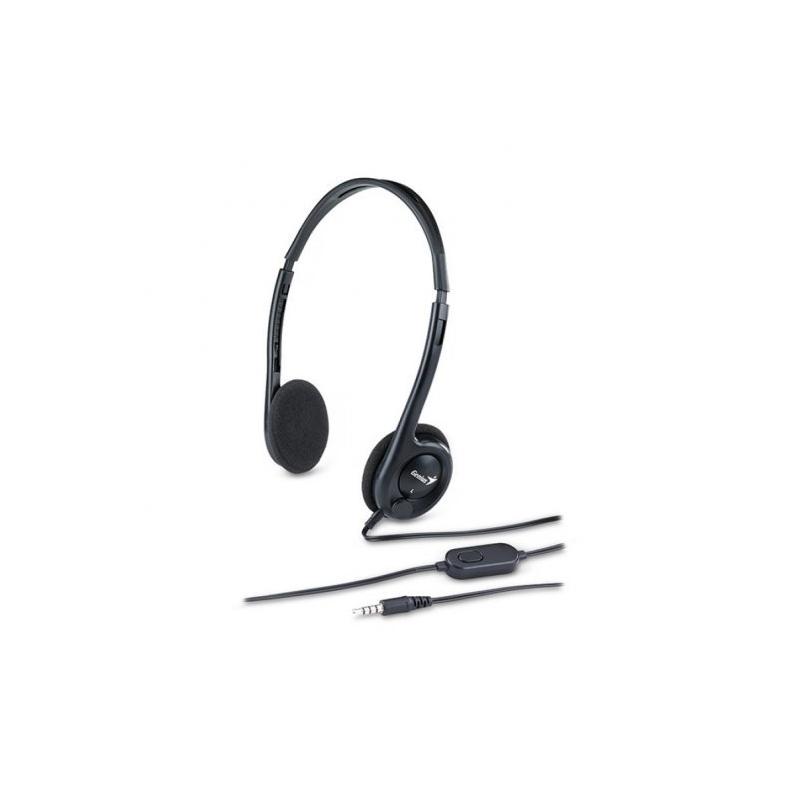 GENIUS 21517 Ziva Cuffie con microfono nere