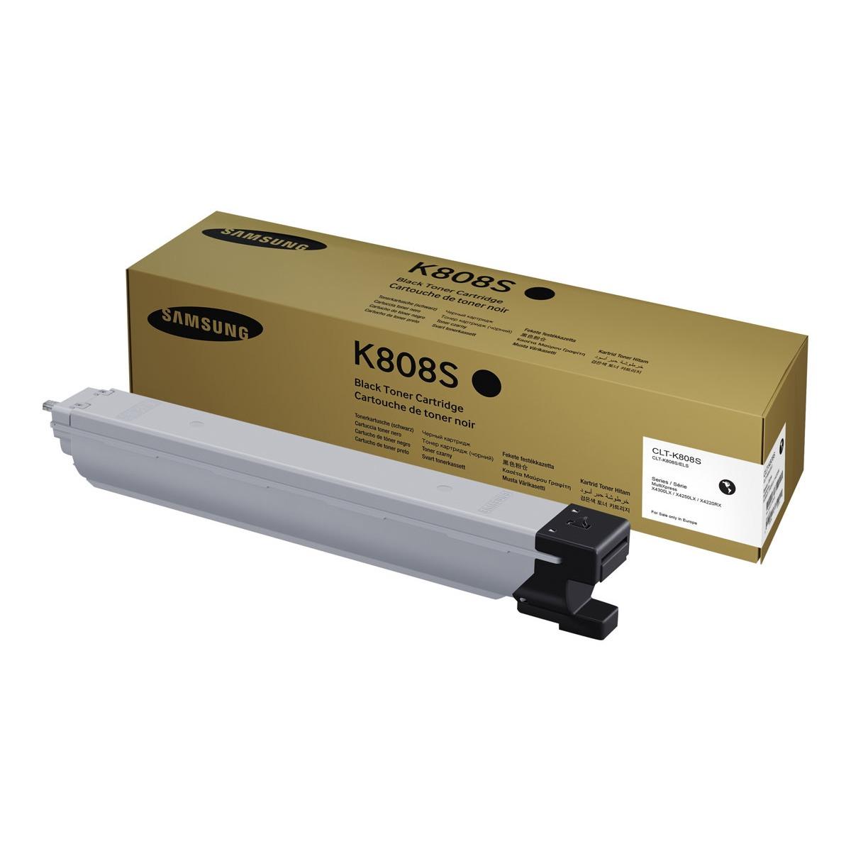Toner Originale (CLT-K808S, SS600A) SAMSUNG X4250LX (23K) NERO