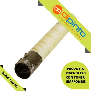 Toner Rigenerato (TN512Y, A33K252) per MINOLTA C454, C544 (26K) GIALLO