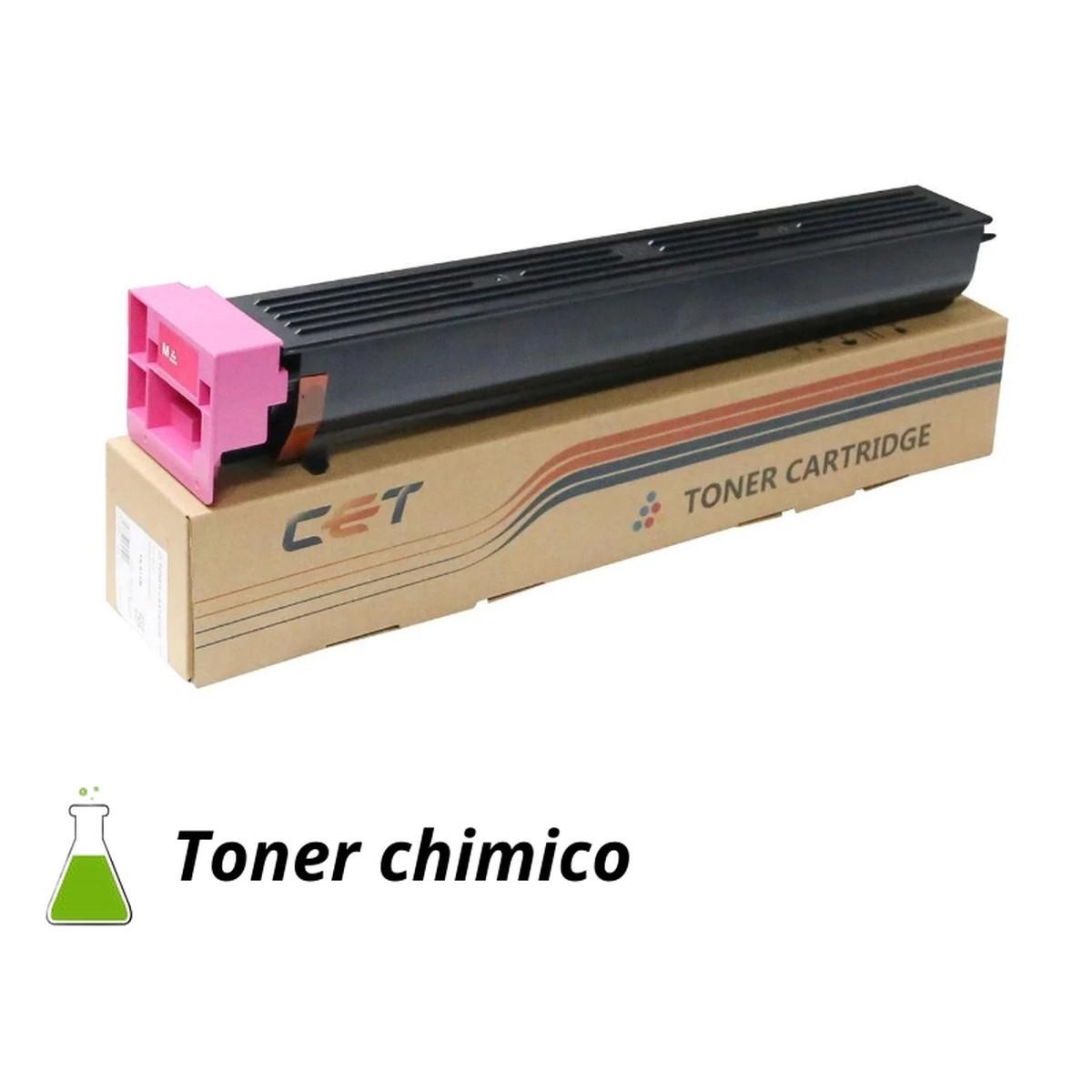 Toner Compatibile CET (TN613M, A0TM350) per MINOLTA bizhub C452 (30K) MAGENTA