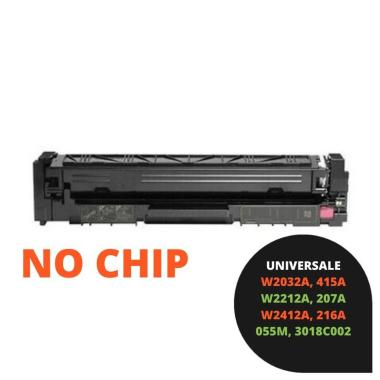 Toner Compatibile ProPart (W2033A, W2213A, W2413A, 055M) per HP Color laserJet Pro M155 (2,1K) MAGENTA - NO CHIP