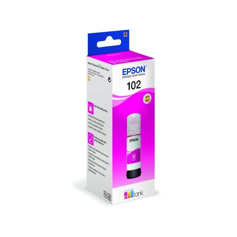 Inchiostro Originale (C13T03R340, 102) EPSON ECOTANK ET-2700 (70ml) MAGENTA