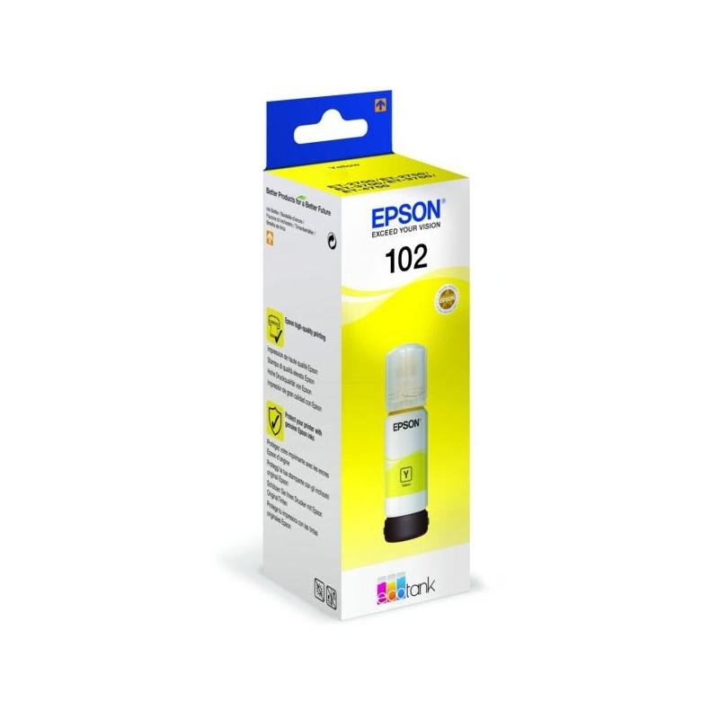 Inchiostro Originale (C13T03R440, 102) EPSON ECOTANK ET-2700 (70ml) GIALLO