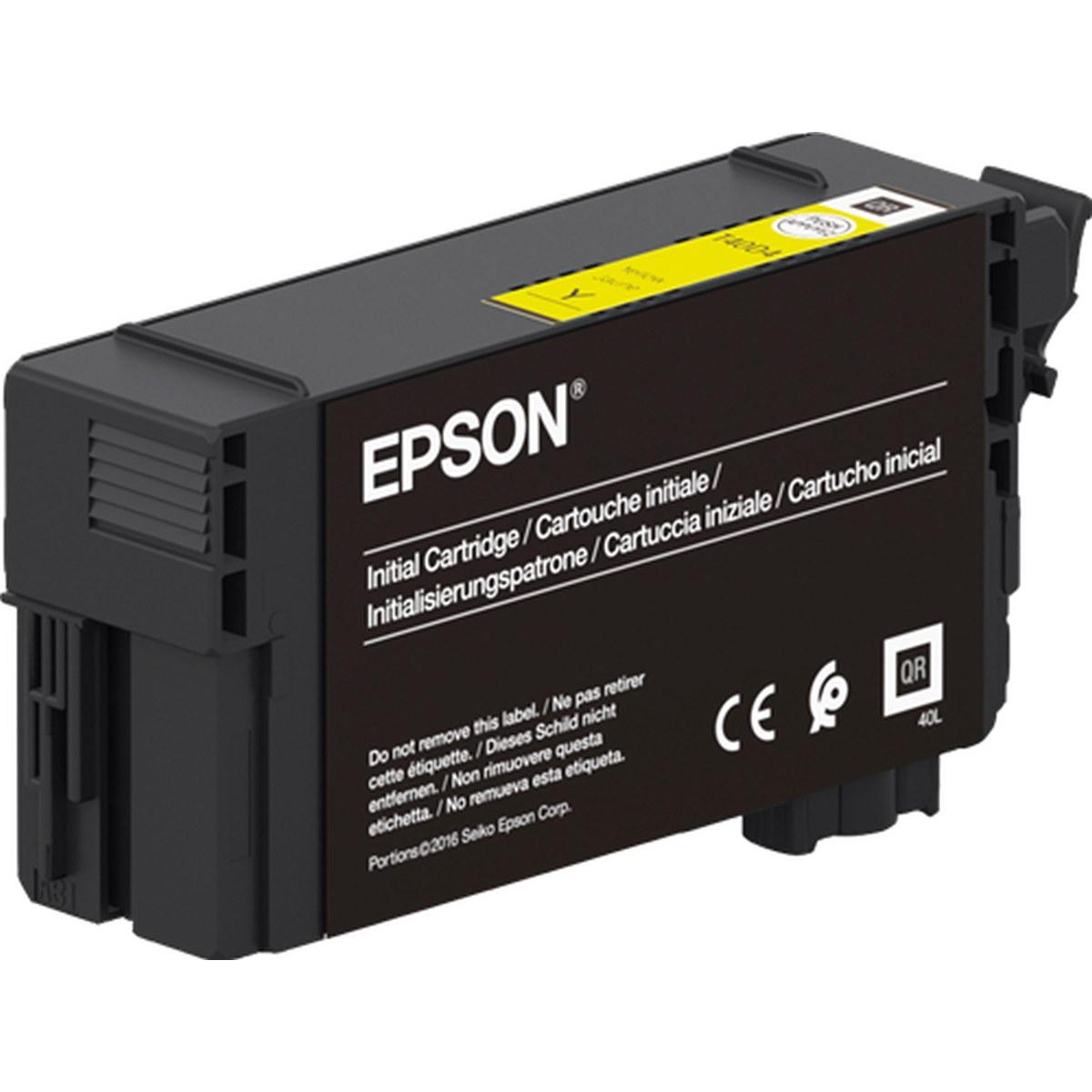 Cartuccia Originale Epson (T40D4, C13T40D440) SureColor SC-T3100 (50ml) GIALLO