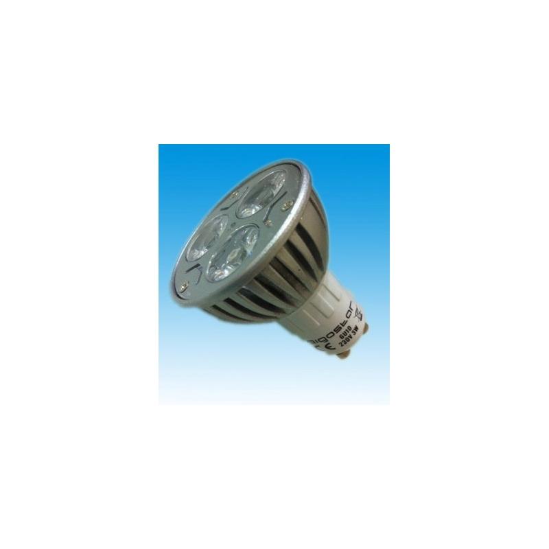 Faretto led dicroica gu10 3w - 12v - 3000k - 195lm