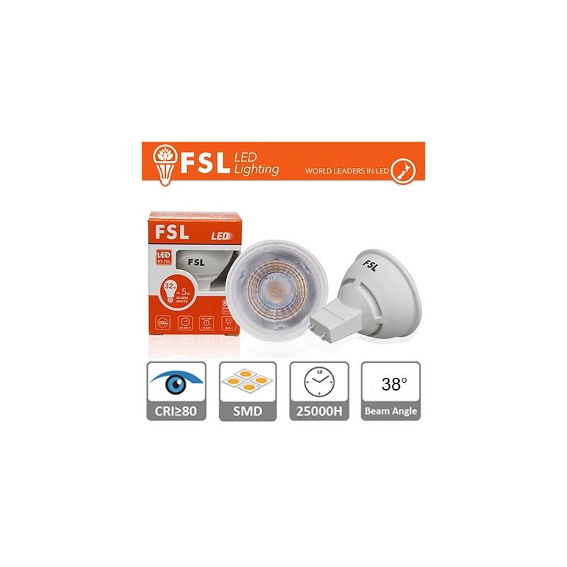 GU10 Lampadina LED - 6W 4000K 510LM 38° CRI>80