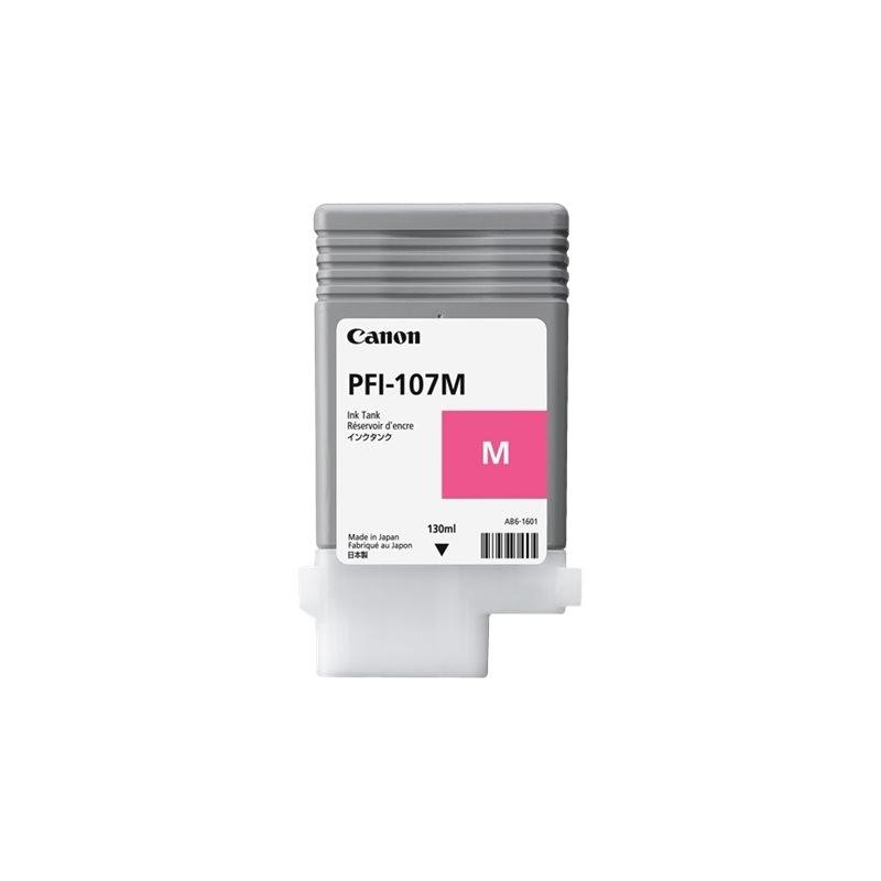 Cartuccia Plotter Originale (PFI-107M, 6707B001) Canon iPF670 (130ml) MAGENTA