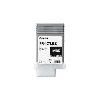 Cartuccia Plotter Originale (PFI-107MBK, 6704B001) Canon iPF670 (130ml) NERO OPACO