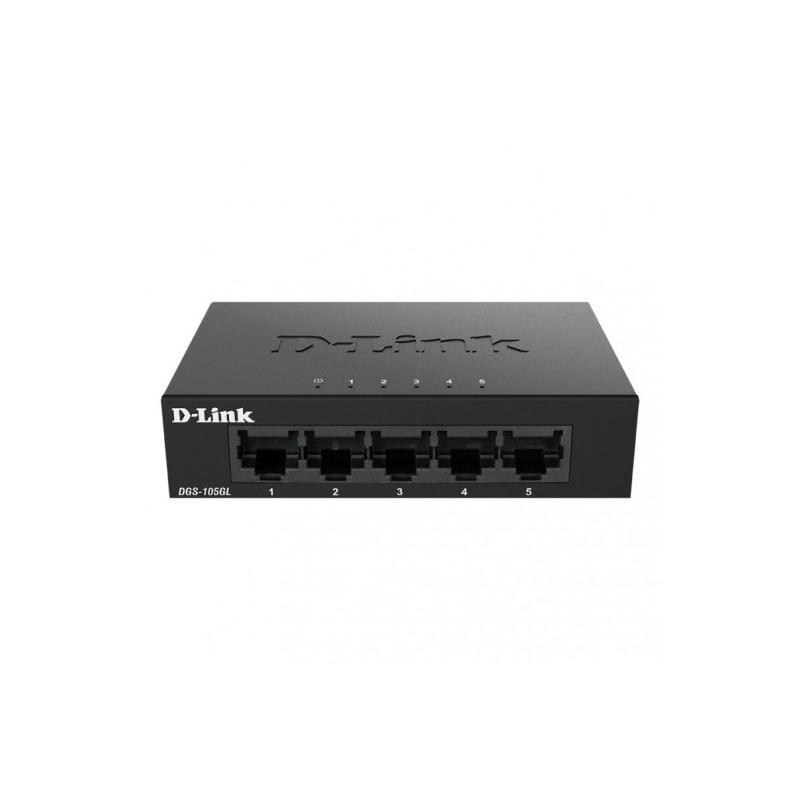 Switch D-Link 5 porte Gigabit 10/100/1000 Mbps