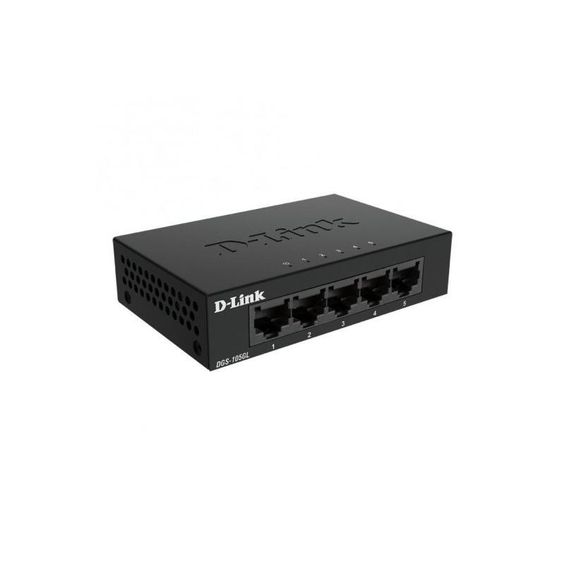 Switch D-Link 5 porte Gigabit 10/100/1000 Mbps
