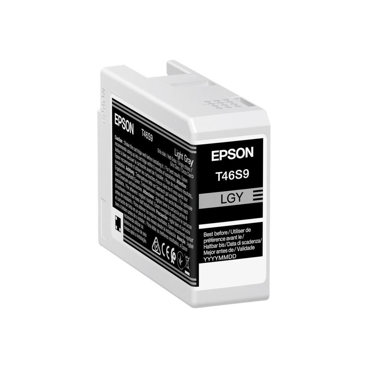Cartuccia Originale (T46S9, C13T46S900) EPSON SureColor SC-P700 (25ml) GRIGIO CHIARO