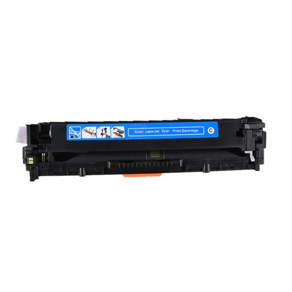 Toner Compatibile (CB541A, 125A, CE321A, CF211A, 716C, 731C) per HP CP1215 (1,4K) CIANO