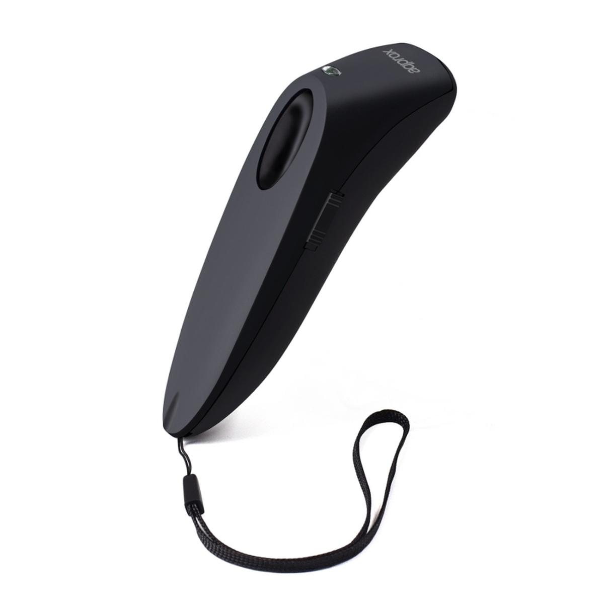 Lettore di codici a barre APPROX -wireless RF Bluetooth - Indicatore LED, segnale acustico e vibrazione - Velocità 30 fps - Autonomia fino a 7 ore