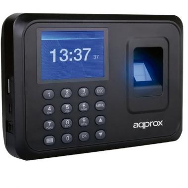 Lettore biometrico APPROX per controllo presenza - Schermo 2,4" - Risposta 1s - 1.000 impronte digitali - IP54