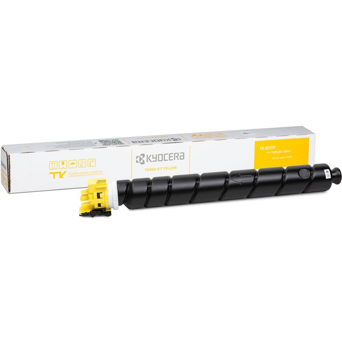 Toner Originale (TK-8375Y, 1T02XDANL0) KYOCERA 3554ci (20K) GIALLO