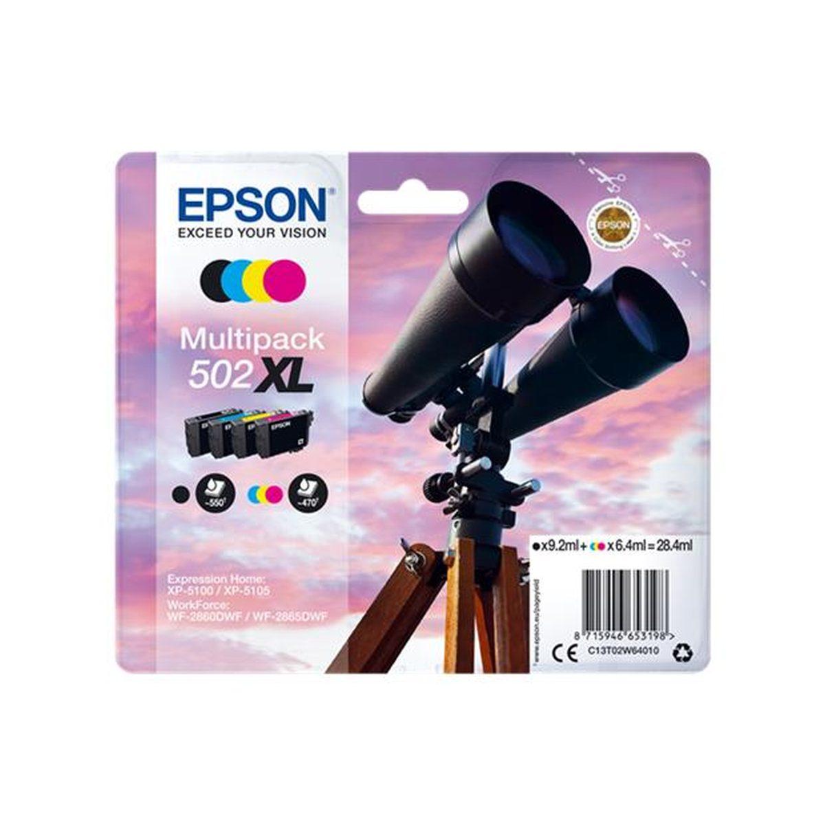Multipack Originale (C13T02W64010, 502XL) EPSON WF-2860DWF