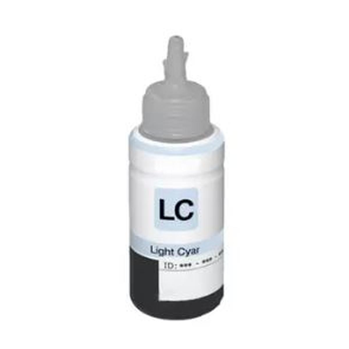 Inchiostro Compatibile (T6735, C13T67354A) per Epson Ecotank L800 (70ml) LIGHT CIANO