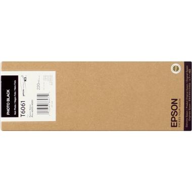 Cartuccia Originale (C13T606100, T6061) EPSON Stylus Pro 4800 (220ml) NERO PHOTO
