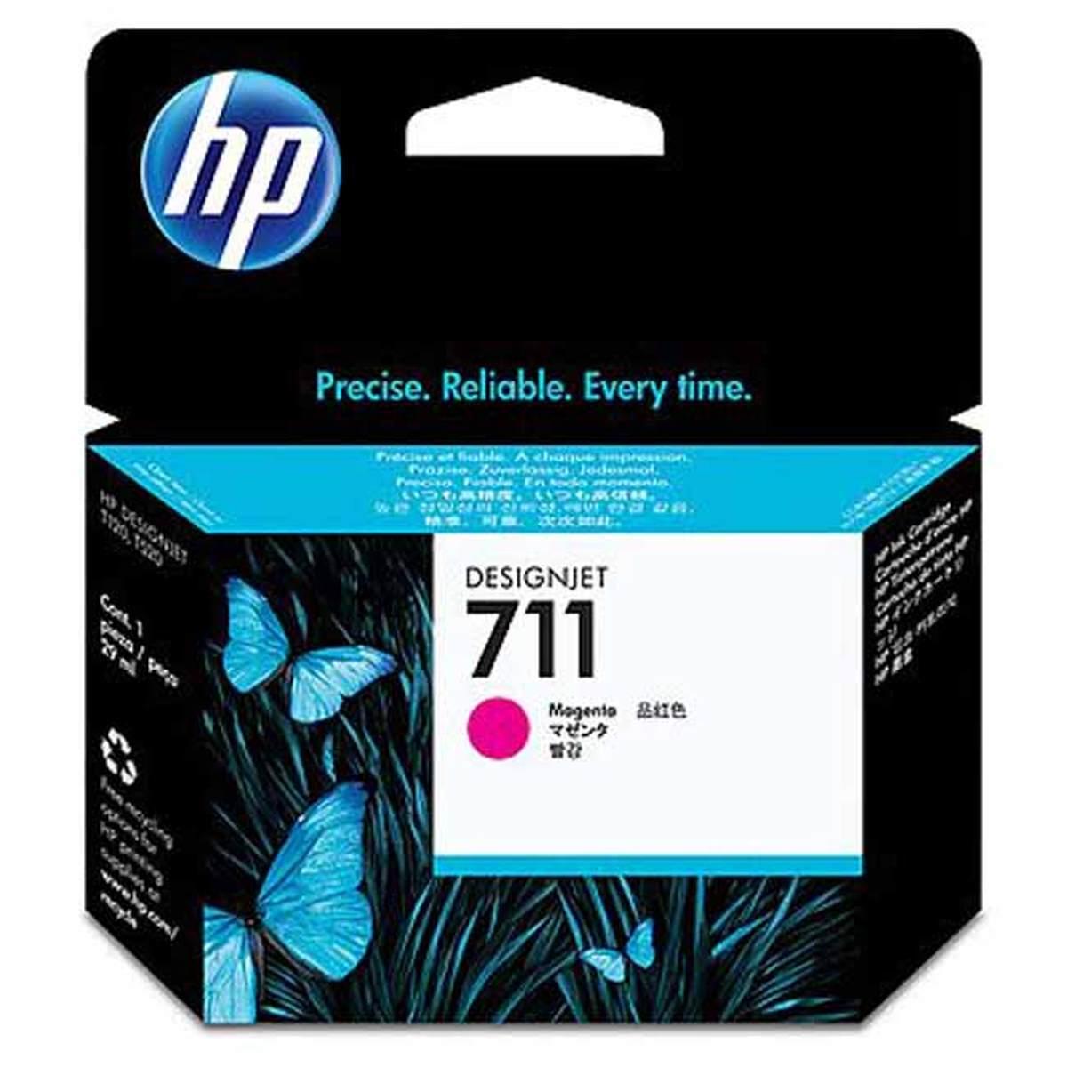 Cartuccia Plotter Originale (CZ131A, 711) HP Designjet T120 (3x29ml) MAGENTA