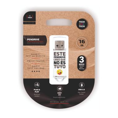Pendrive TechOneTech It's Not Yours Memoria USB 2.0 16GB