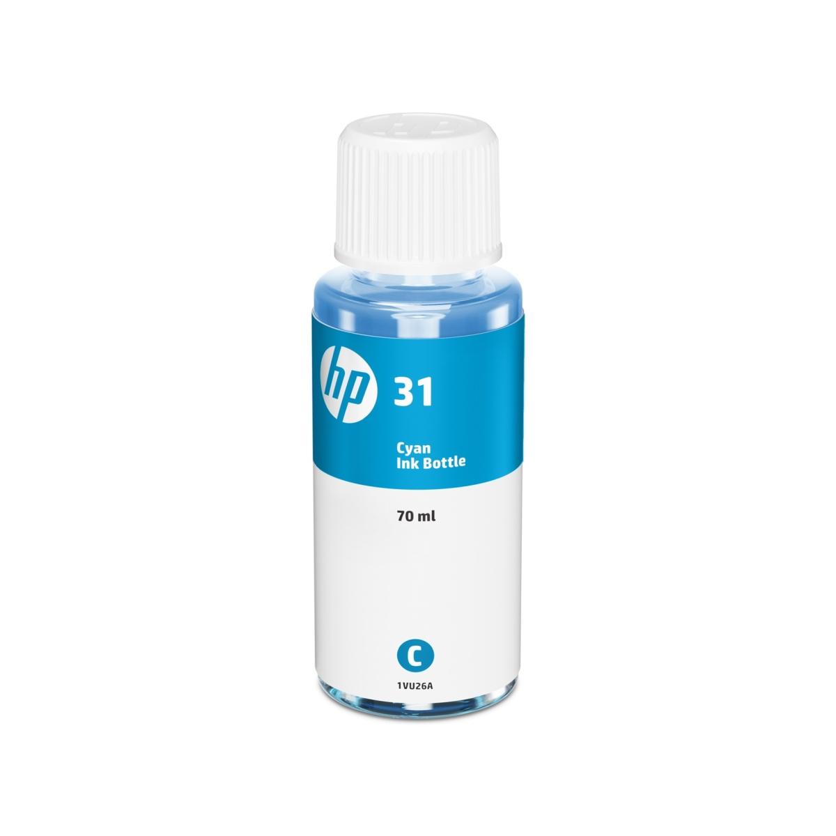Inchiostro Originale (1VU26AE, 31) HP Smart Tank 450 (70ml) CIANO