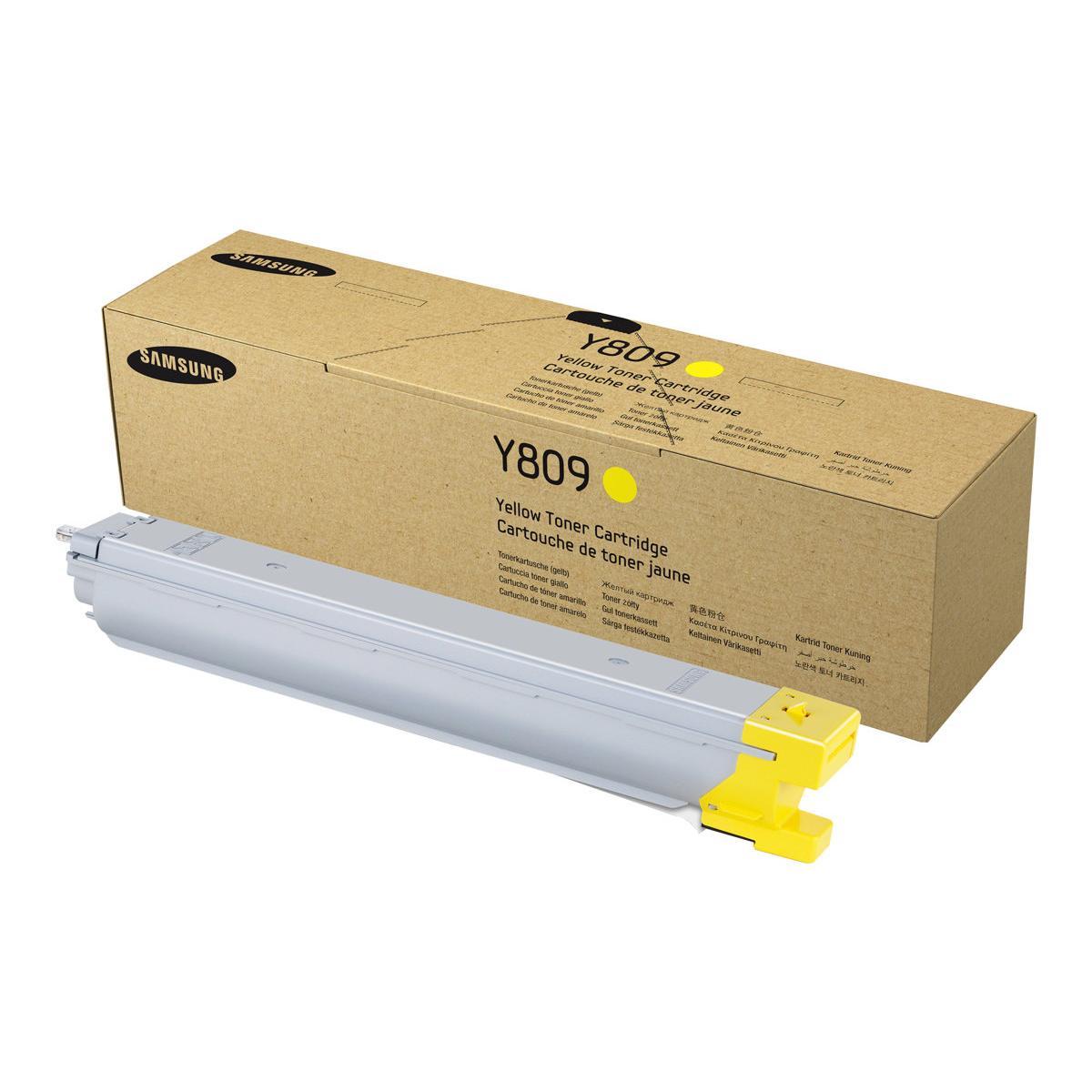 Toner Originale (CLT-Y809S, SS742A) SAMSUNG CLX-9201NA (15K) GIALLO