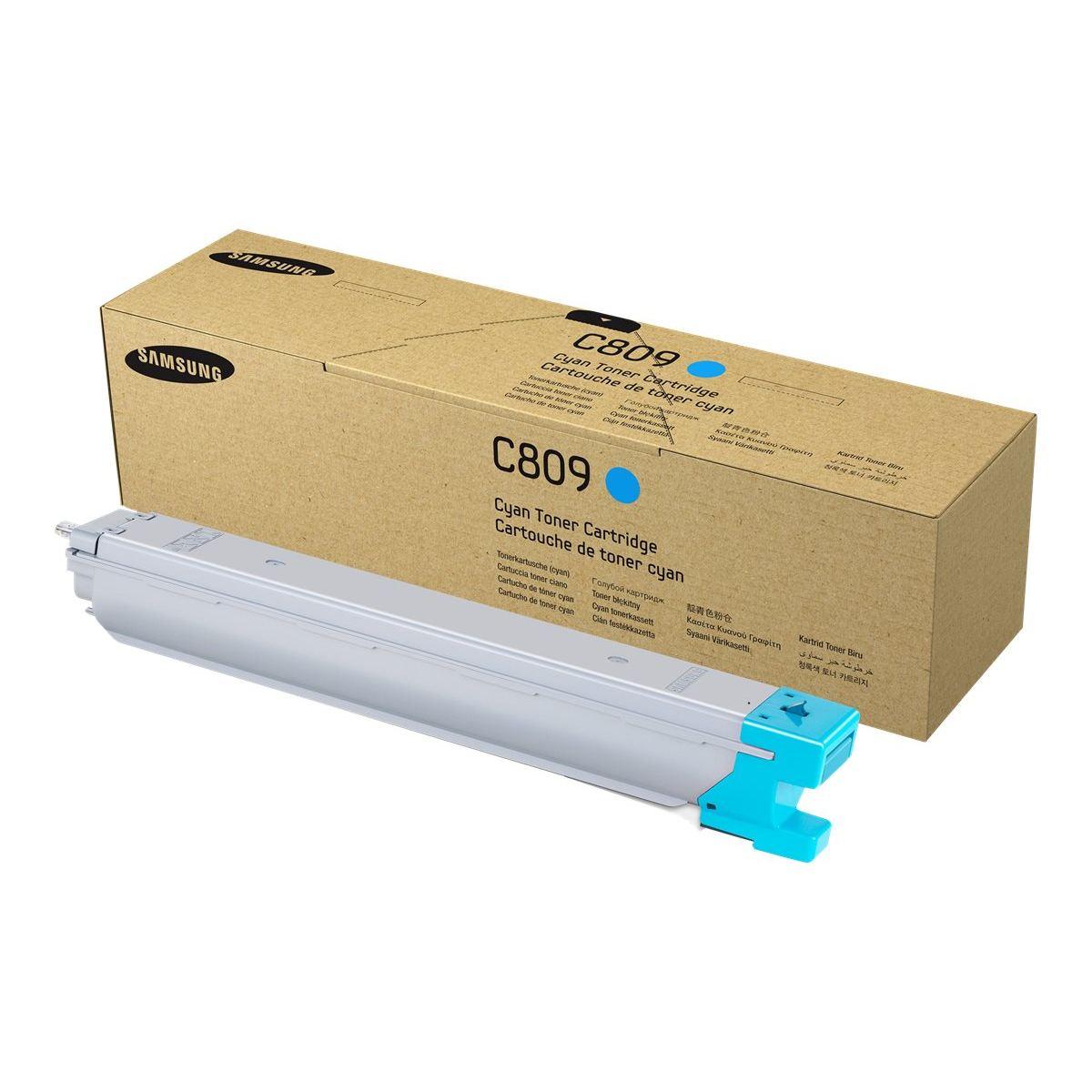 Toner Originale (CLT-C809S, SS567A) SAMSUNG CLX-9201NA (15K) CIANO