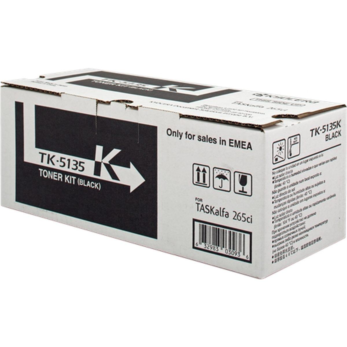 Toner Originale (TK-5135K, 1T02PA0NL0) KYOCERA TaskAlfa 265 (10K) NERO
