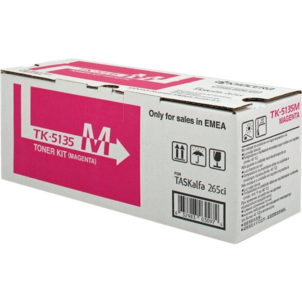 Toner Originale (TK-5135M, 1T02PABNL0) KYOCERA TaskAlfa 265 (5K) MAGENTA