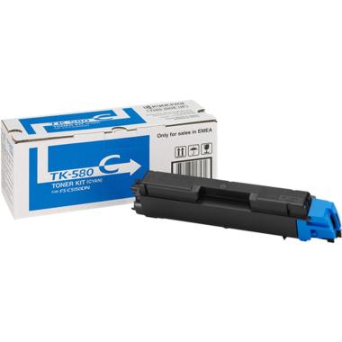 Toner Originale (TK-580C, 1T02KTCNL0) KYOCERA FS-C5150 (2,8K) CIANO