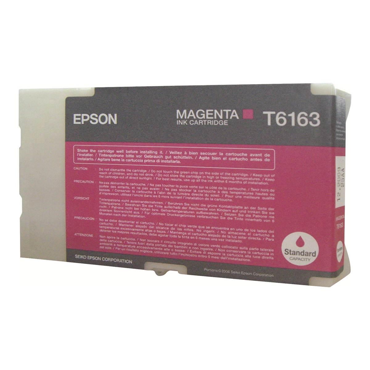 Cartuccia Plotter Originale (C13T616300, T6163) Epson B300 (3,5K) MAGENTA