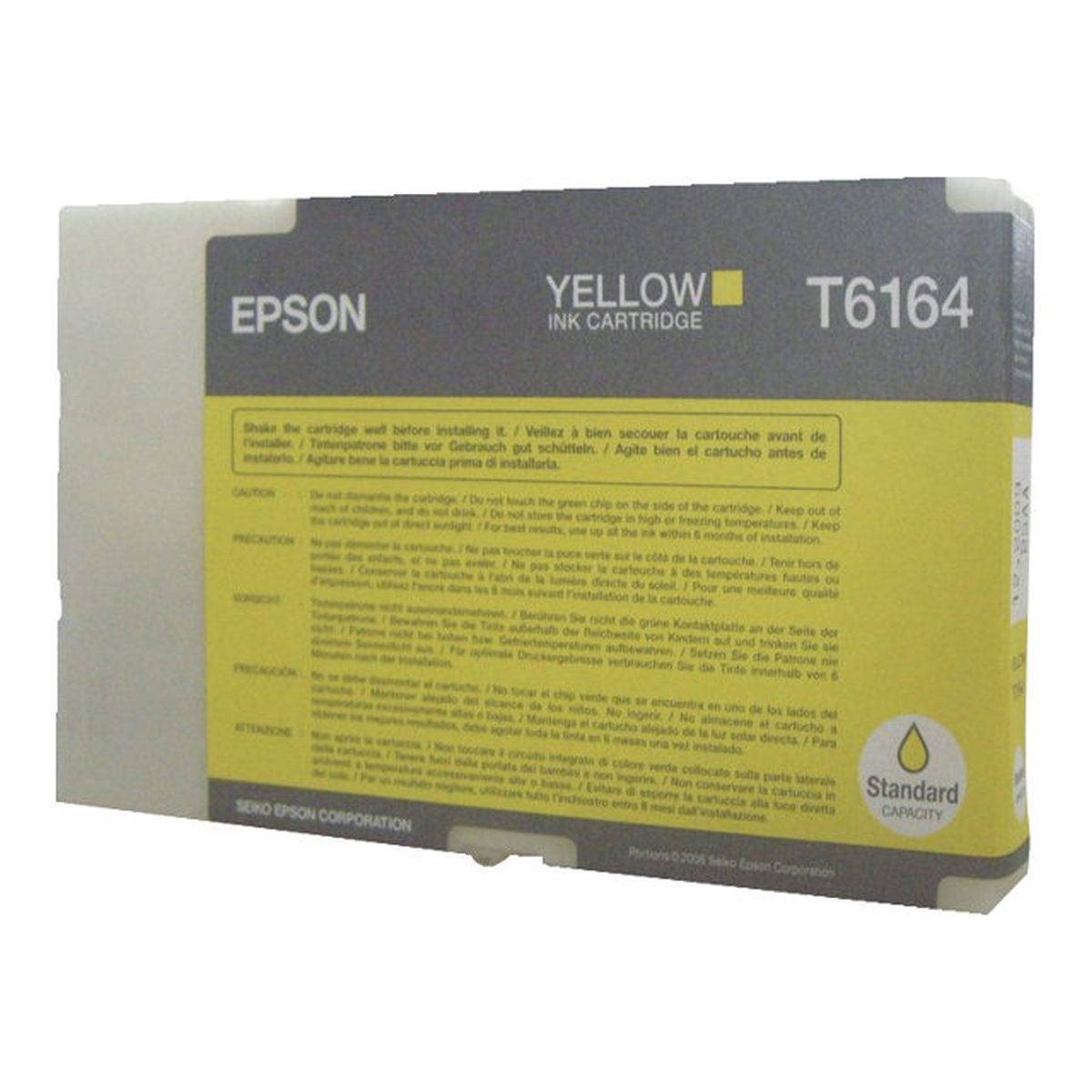 Cartuccia Plotter Originale (C13T616400, T6164) Epson B300 (3,5K) GIALLO