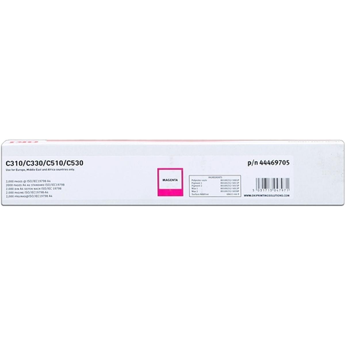 Toner Originale (44469705) OKI C300DN, C310DN (2K) MAGENTA