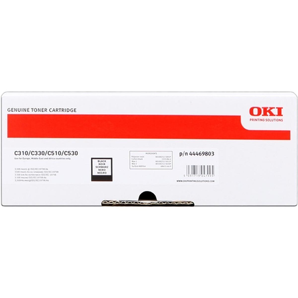 Toner Originale (44469803) OKI C300DN, C310DN (3,5K) NERO