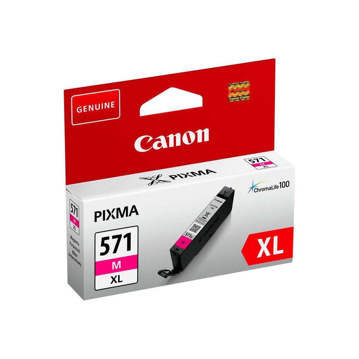 Cartuccia Originale (0333C001, CLI-571XLM) CANON MG6850 (10,8ml) MAGENTA XL