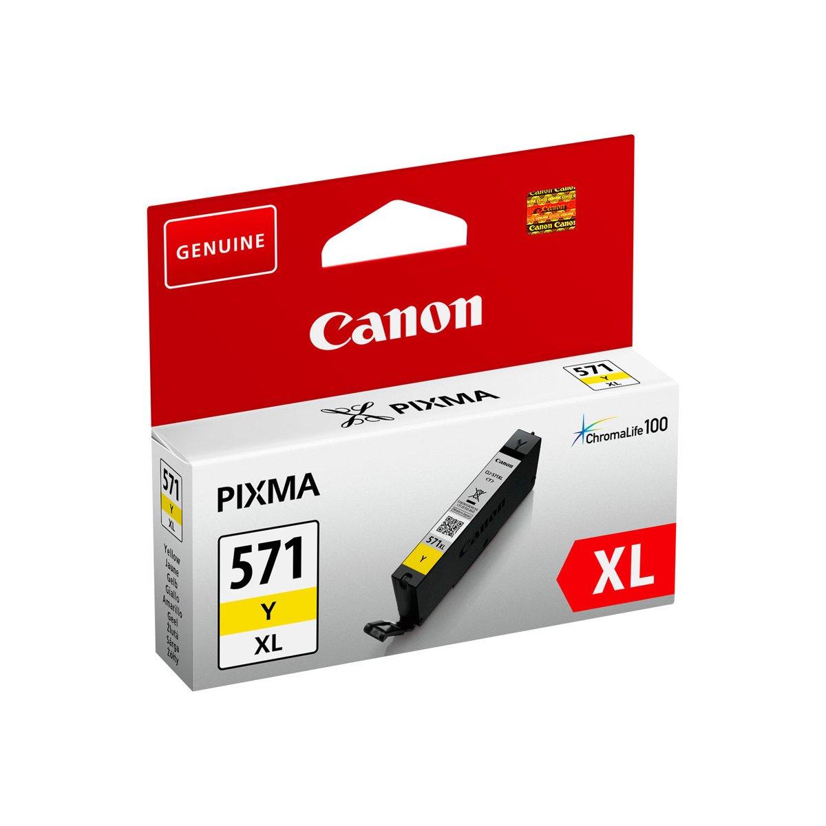 Cartuccia Originale (0334C001, CLI-571XLY) CANON MG6850 (10,8ml) GIALLO XL