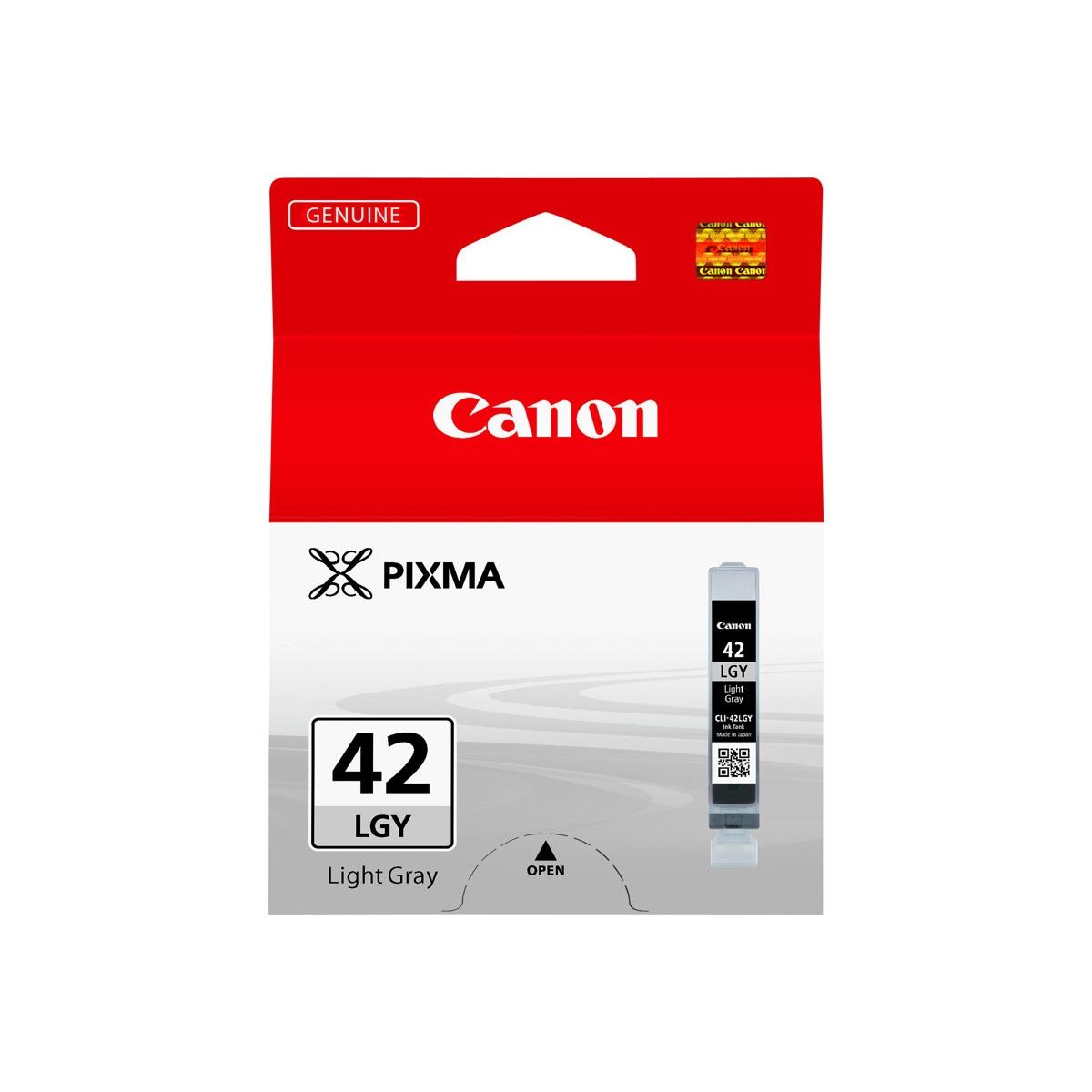Cartuccia Originale (CLI-42LGY) CANON PIXMA Pro-100 (13ml) GRIGIO CHIARO