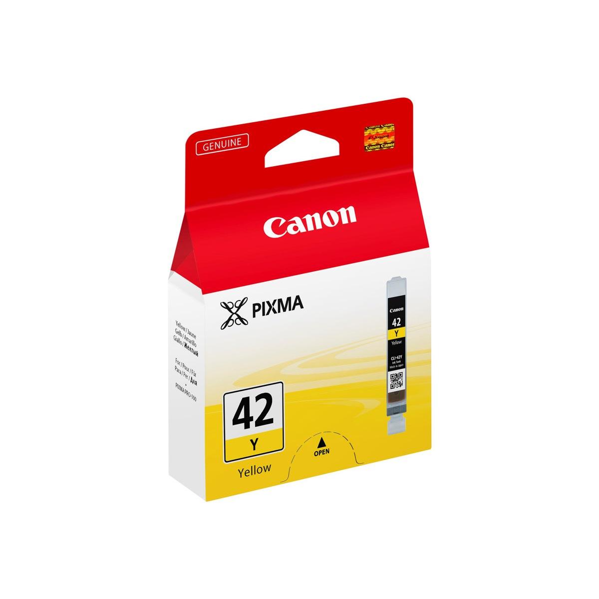 Cartuccia Originale (CLI-42Y) CANON PIXMA Pro-100 (13ml) GIALLO