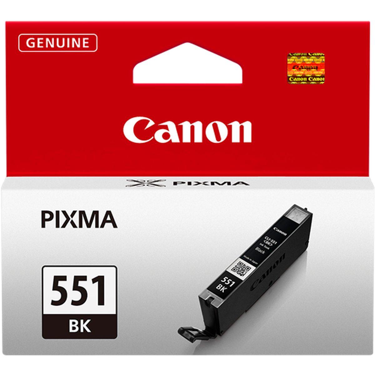 Cartuccia Originale (6508B001, CLI-551BK) CANON MG5550 (7ml) NERO