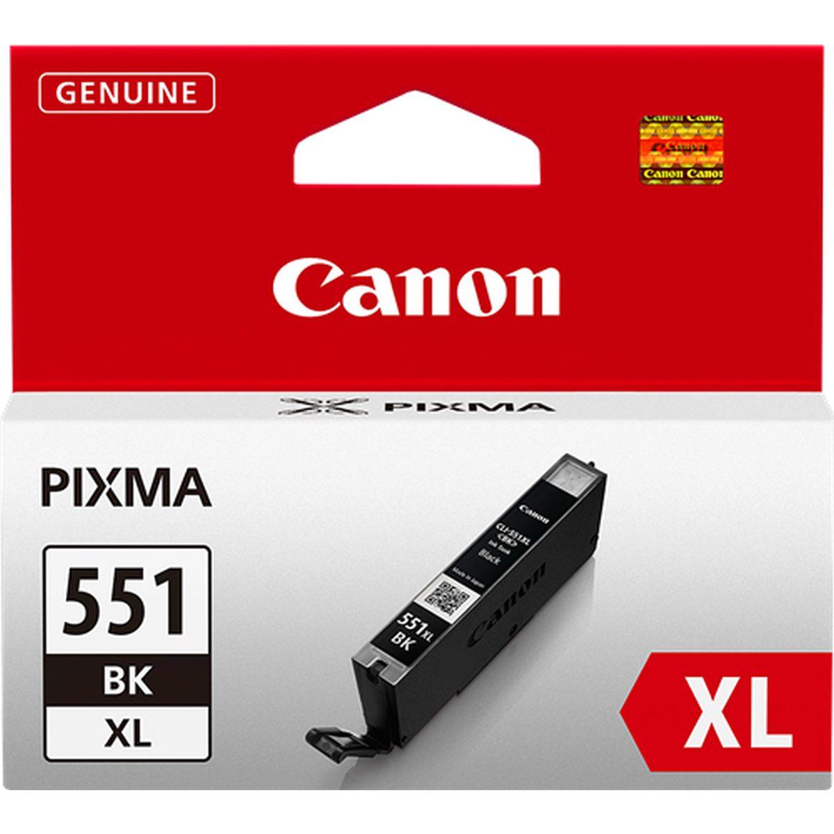 Cartuccia Originale (6443B001, CLI-551XLBK) CANON MG5550 (11ml) NERO XL